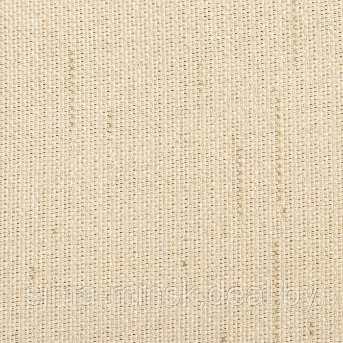 Штора портьерная Этель «Классика» цвет бежевый, на шторн.ленте 130х300 см,100% п/э - фото 2 - id-p181320918