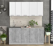 Готовая кухня Мила Лайт Эконом 1,7м. (60м) м.