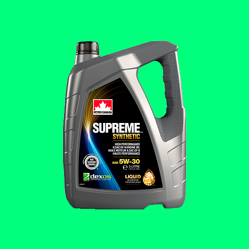PETRO CANADA 5W30 SUPREME SYNTHETIC - 4 литра — Синтетическое моторное масло — для бензиновых автомобилей