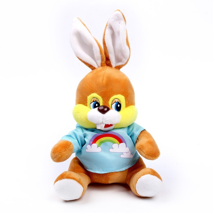 Мягкая игрушка «Кролик в футболке» - фото 1 - id-p181340015