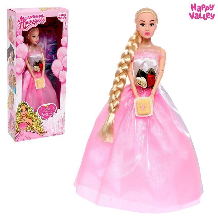 Кукла-модель поздравительная «Маленькой принцессе», с открыткой - фото 1 - id-p181339091