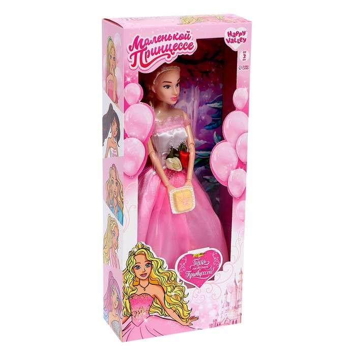 Кукла-модель поздравительная «Маленькой принцессе», с открыткой - фото 4 - id-p181339091