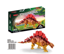 Конструктор Динозавр тираннозавра трицератопс раптор, WOMA C0448, Мир Юрского Периода, 700 дет