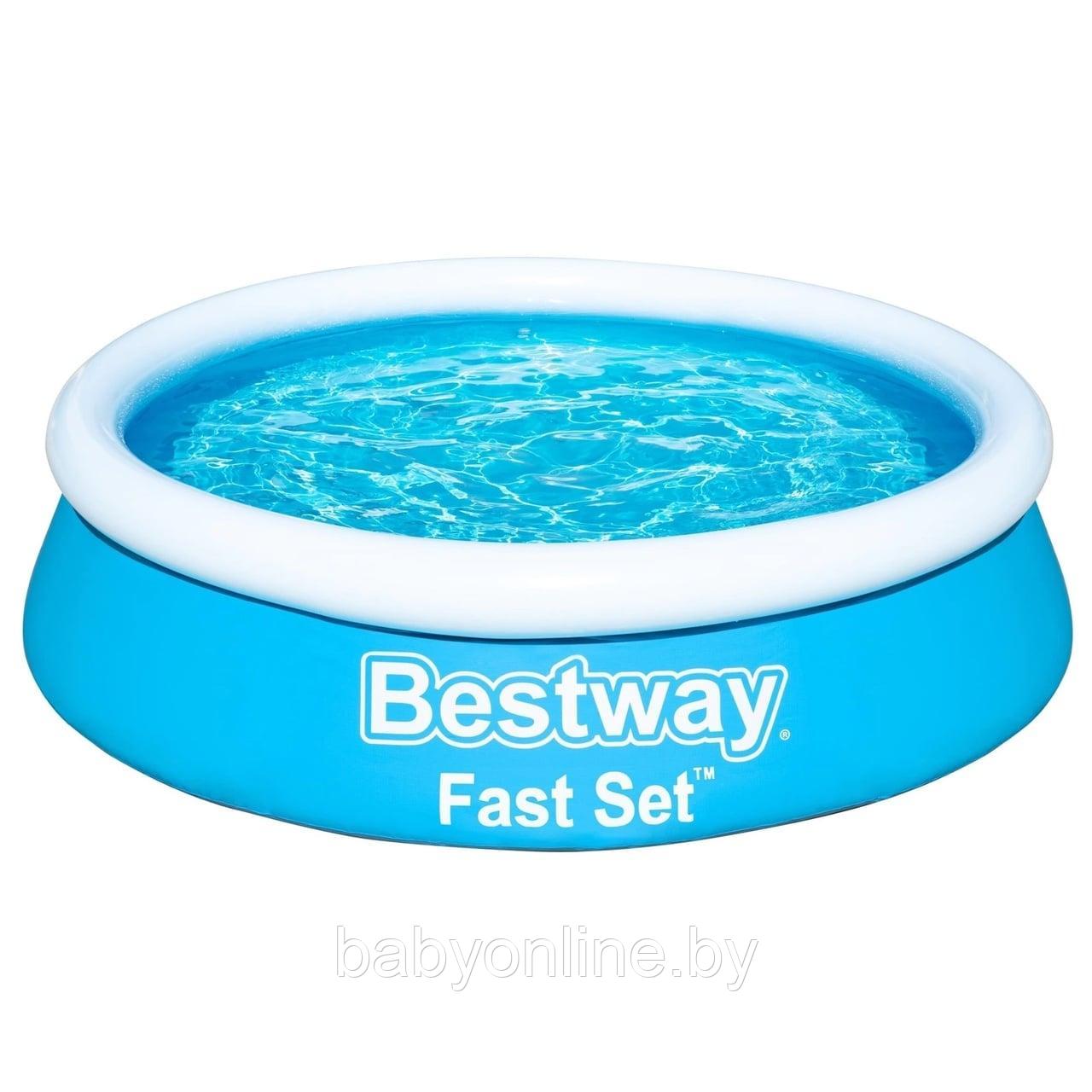 Надувной бассейн арт 57392 размер 183x51 см Bestway - фото 1 - id-p181346683