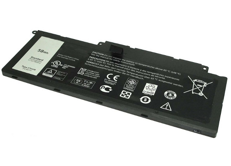 Аккумулятор (батарея) для ноутбука Dell Inspiron 15-7737 (Y1FGD) 14.8V 58Wh