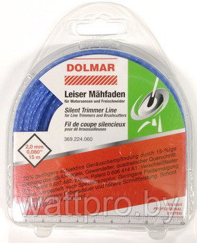 369224060 Леска для кос 2мм/15м Dolmar