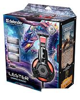 Наушники Defender Lester (красный), фото 2