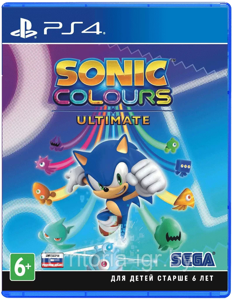 Sonic Colours: Ultimate PS4 (Русские субтитры)
