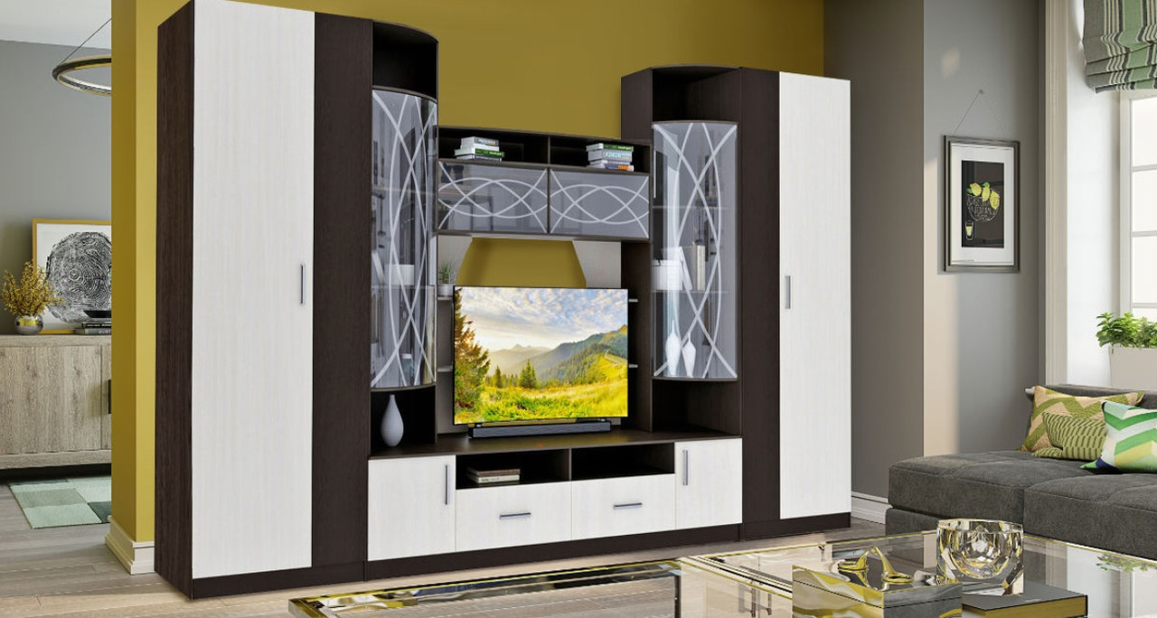 Гостиная Атланта - Дуб атланта/Венге (Рикко)