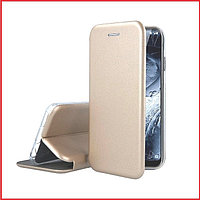 Чехол-книга Book Case для Samsung Galaxy A20 (золотой) SM-A205, фото 1