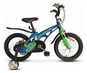 Детский велосипед Stels Galaxy 16 V010 (синий/зеленый)