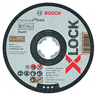 Отрезной круг X-LOCK 125x1x2223 мм Standard for Inox, BOSCH (2608619262) Bosch