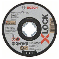 Отрезной круг X-LOCK 115x1x2223 мм Standard for Inox, BOSCH (2608619261) Bosch