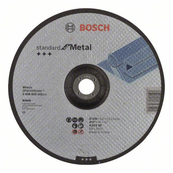 Отрезной круг Standard по металлу 230х3мм, вогнутый Bosch (2608603162) Bosch - фото 1 - id-p181371419
