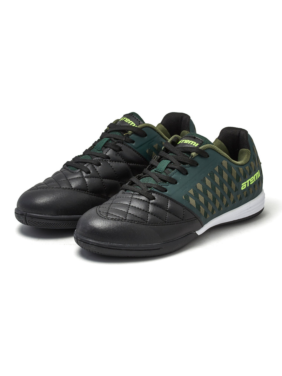 Бутсы футбольные Atemi Indoor SD700 dark green/black р-р 37
