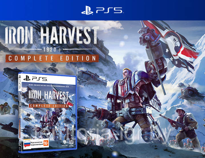 Игровой Диск PS5: Iron Harvest Complete Edition (Полностью на русском языке)