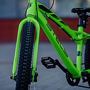 Stels Adrenalin MD 24" V010 лайм подростковый велосипед, фото 5