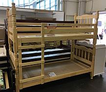 Двухъярусная кровать Соня массив сосны без ящиков (3 варианта цвета) фабрика Браво, фото 3