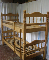 Двухъярусная кровать Соня массив сосны с ящиками (3 варианта цвета) фабрика Браво, фото 3