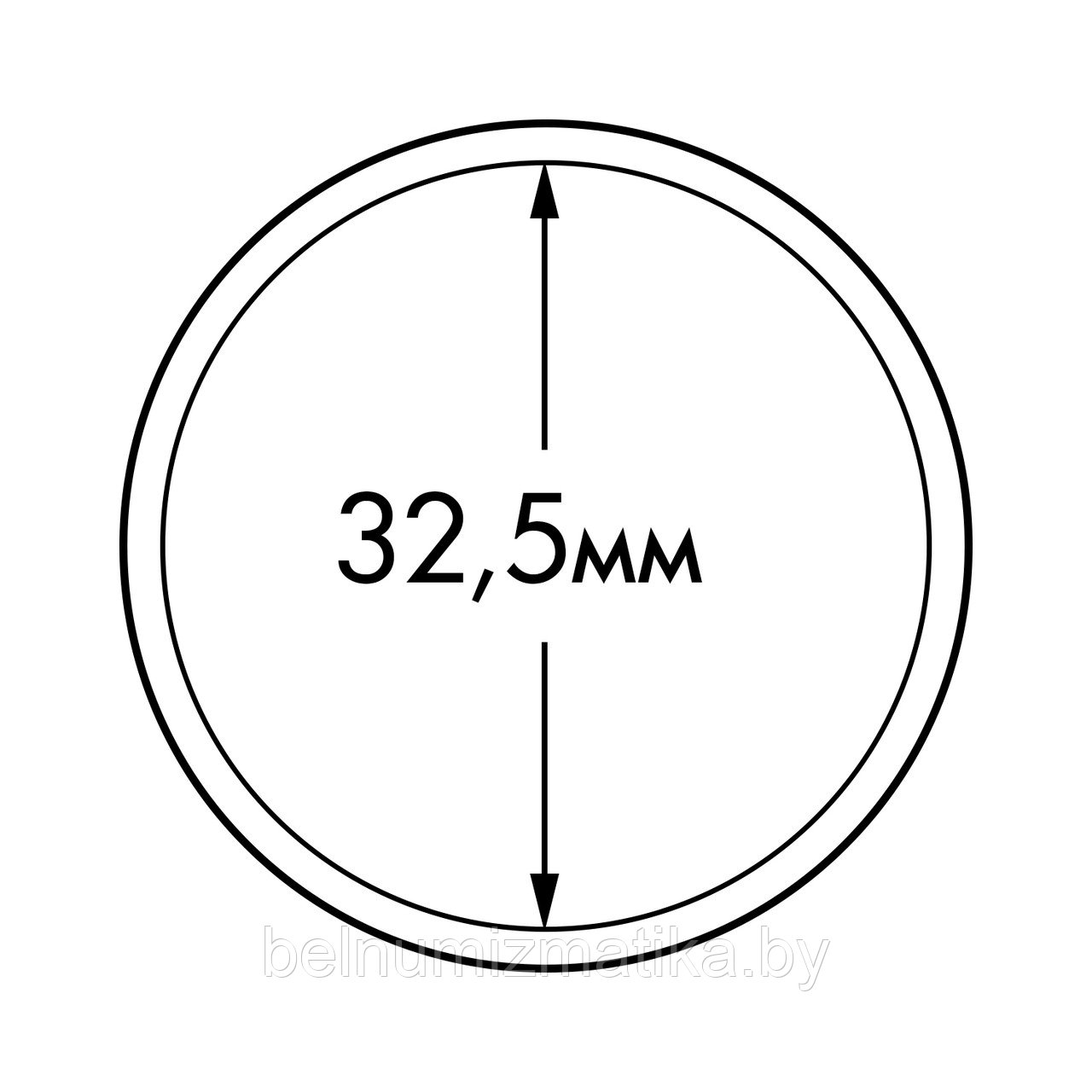 Капсула "ULTRA" для монет Ø 32,5 мм, LEUCHTTURM, 346517