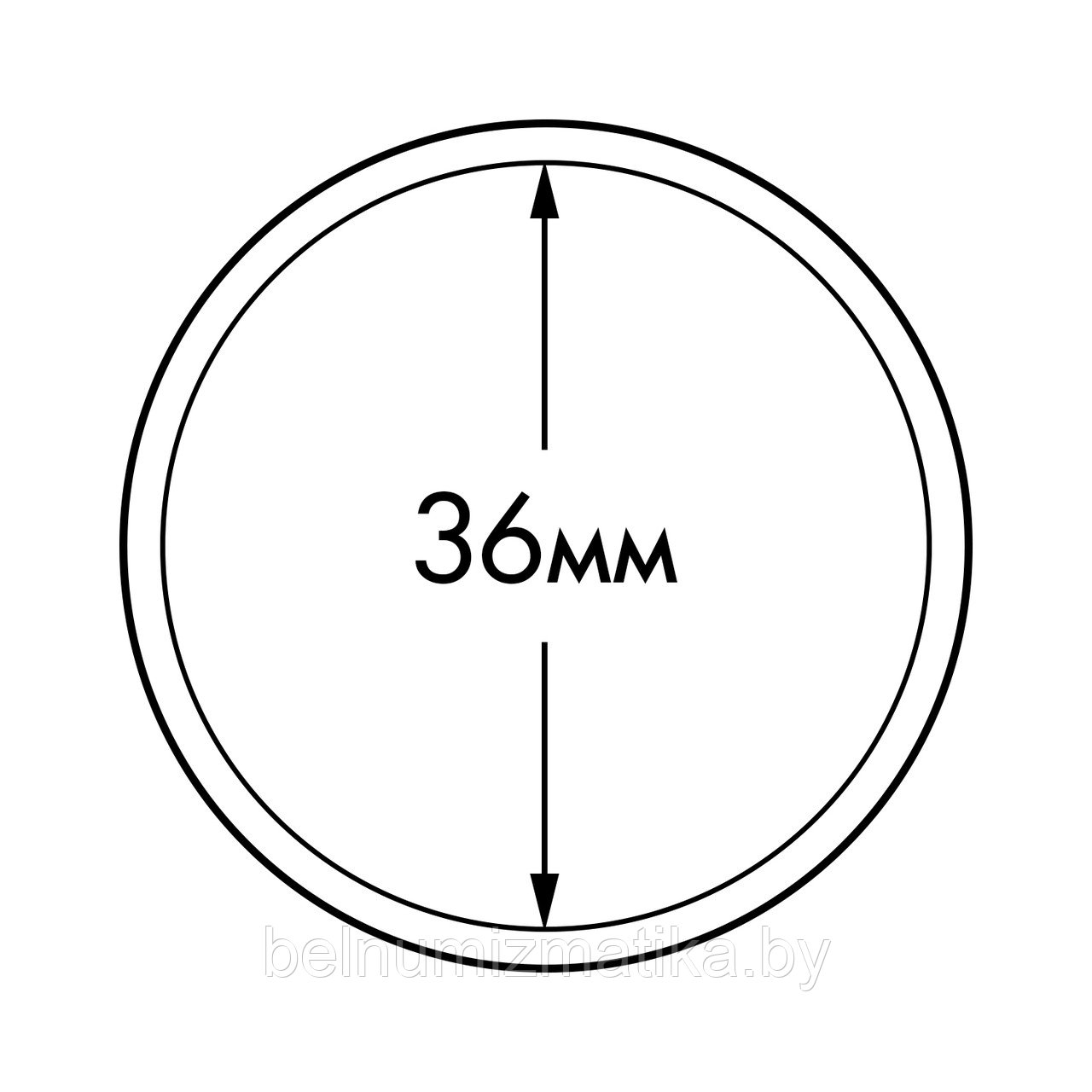 Капсула "ULTRA" для монет Ø 36 мм, LEUCHTTURM, 345044