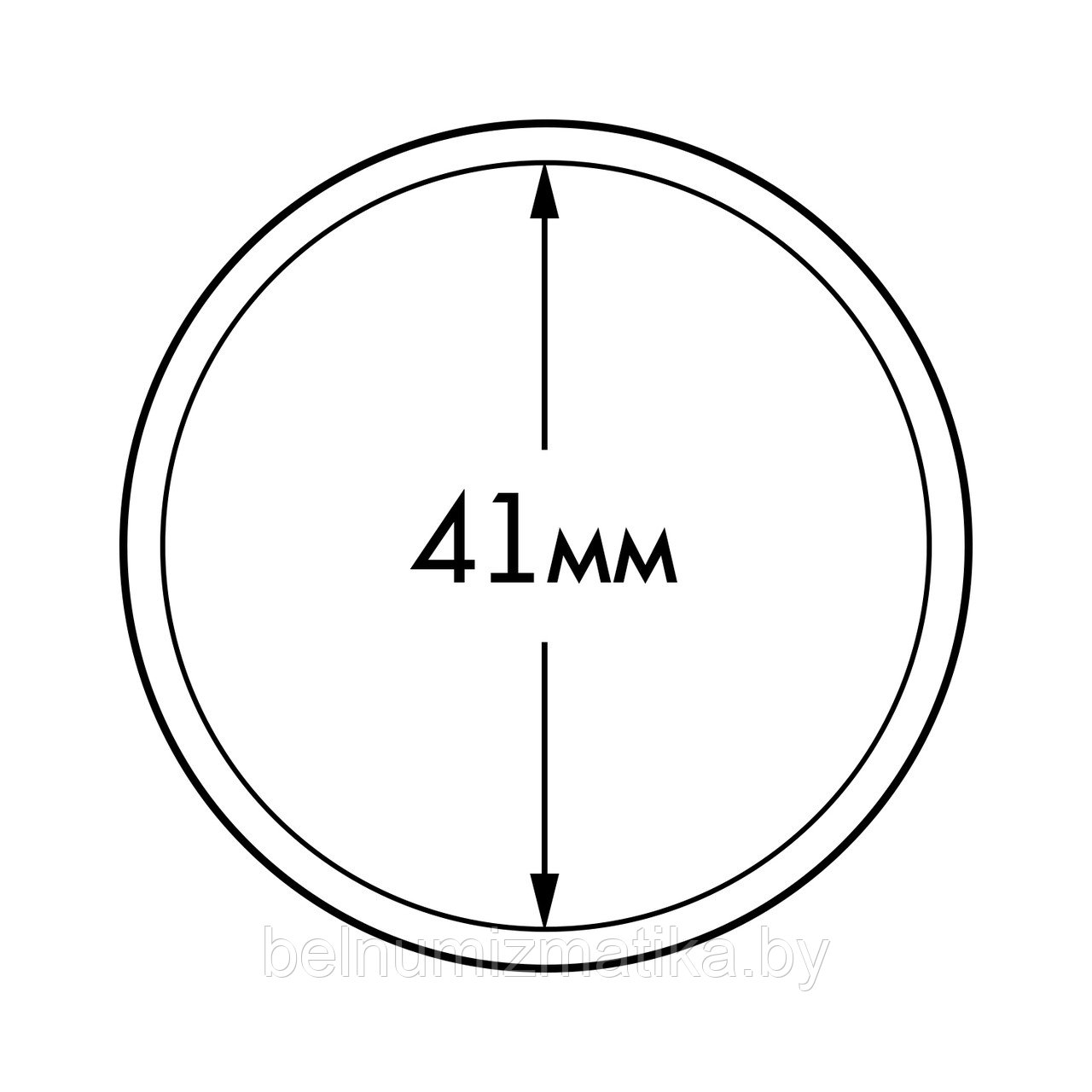 Капсула "ULTRA" для монет Ø 41 мм, LEUCHTTURM, 345049