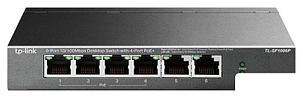Неуправляемый коммутатор TP-Link TL-SF1006P, фото 2