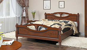 Кровать Елена 4 160 массив  с основанием  фабрика Браво  - 4 варианта цвета, фото 2