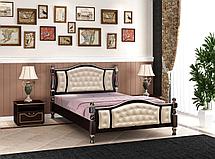 Кровать Жасмин 160 массив с сонованием  фабрика Браво  - 2 варианта цвета, фото 3