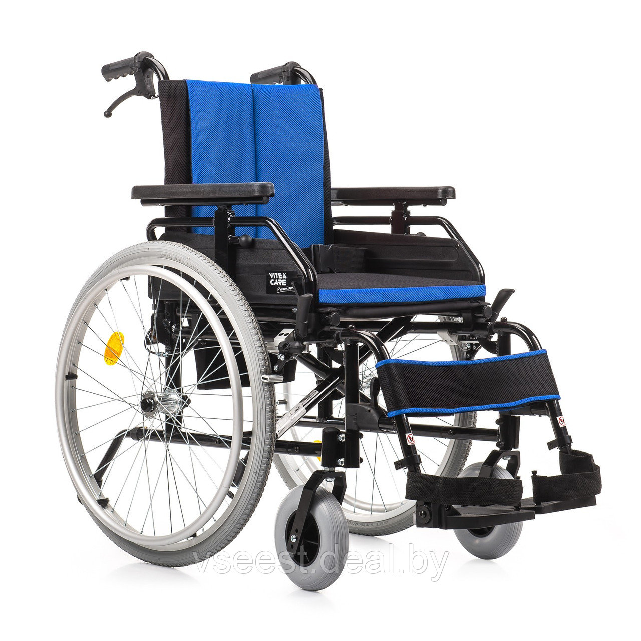 Инвалидная коляска Cameleon Blue, Vitea Care (Сидение 41 см., Синий)