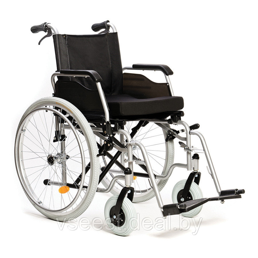 Коляска инвалидная Forte Plus, Virea Care (Сидение 46 см., литые колеса)