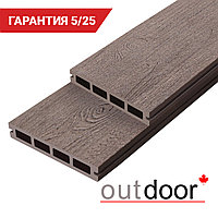 Террасная доска ДПК Outdoor 3D 150*25*4000 мм. NEVADA/CALIFORNIA BROWN коричневая микс