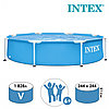 Каркасный бассейн INTEX Metal Frame (244 х 51 см) 1828 литров