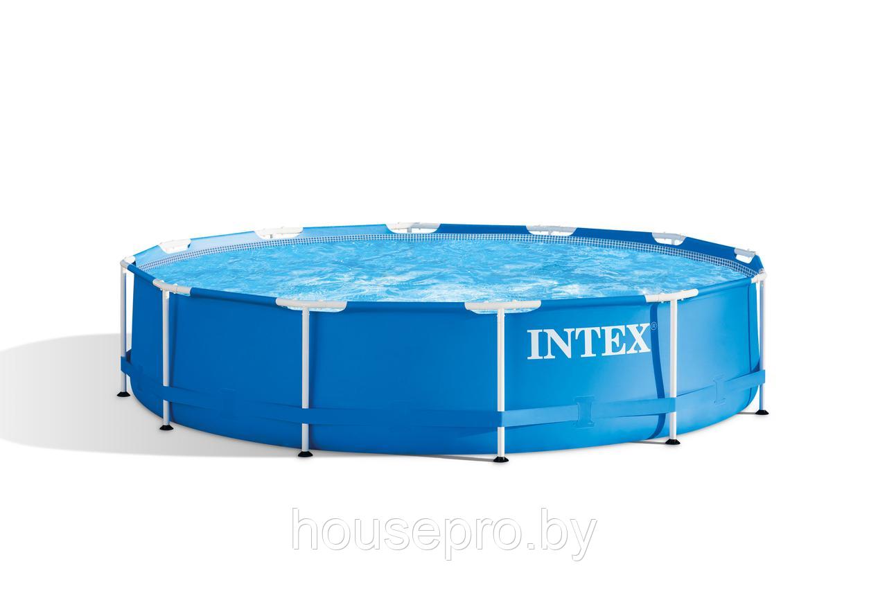 Каркасный бассейн INTEX Metal Frame (366х76 см) 6503 литров