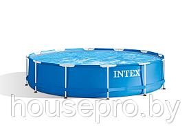 Каркасный бассейн INTEX Metal Frame (366х76 см) 6503 литров