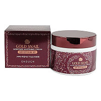 Увлажняющий крем с муцином улитки ENOUGH Gold Snail Moisture Whitening Cream, 50 г