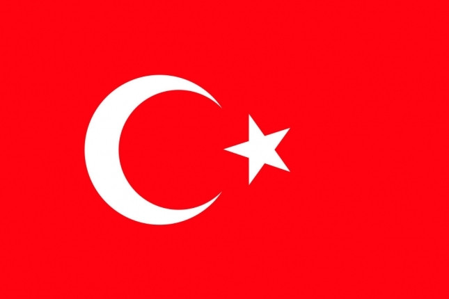 Флажок настольный Турции (Без подставки) - фото 1 - id-p163496073
