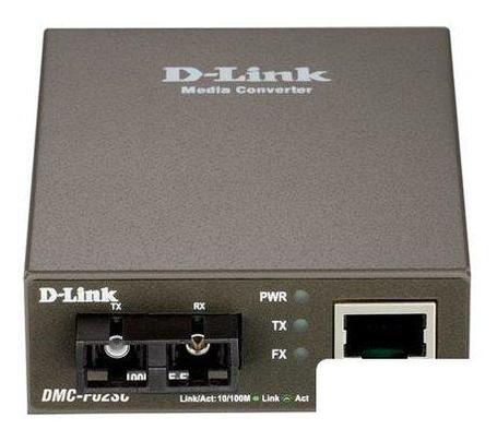 Неуправляемый коммутатор D-Link DMC-F02SC, фото 2