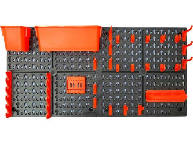 Панель инструментальная Blocker Expert с наполнением большая, 652х100х326 мм, черный/оранж., BLOCKER - фото 1 - id-p181435987