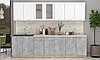 Кухня Мила стандарт 2,8 м белая - много цветов и комбинаций! фабрика Интерлиния, фото 4