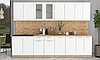 Кухня Мила стандарт 3,0 м белая- много цветов и комбинаций! фабрика Интерлиния, фото 3