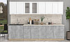 Кухня Мила стандарт 3,0 м белая- много цветов и комбинаций! фабрика Интерлиния, фото 4