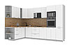 Кухня Мила Лайт 1,88х3,2ВТ (много цветов и комбинаций!) фабрика Интерлиния, фото 6