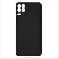 Чехол-накладка для Realme 8 5G (силикон) черный с защитой камеры