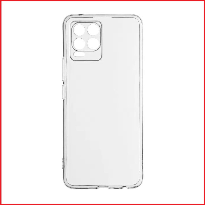 Чехол-накладка для Realme 8 / 8 Pro (силикон) прозрачный с защитой камеры - фото 2 - id-p181441527