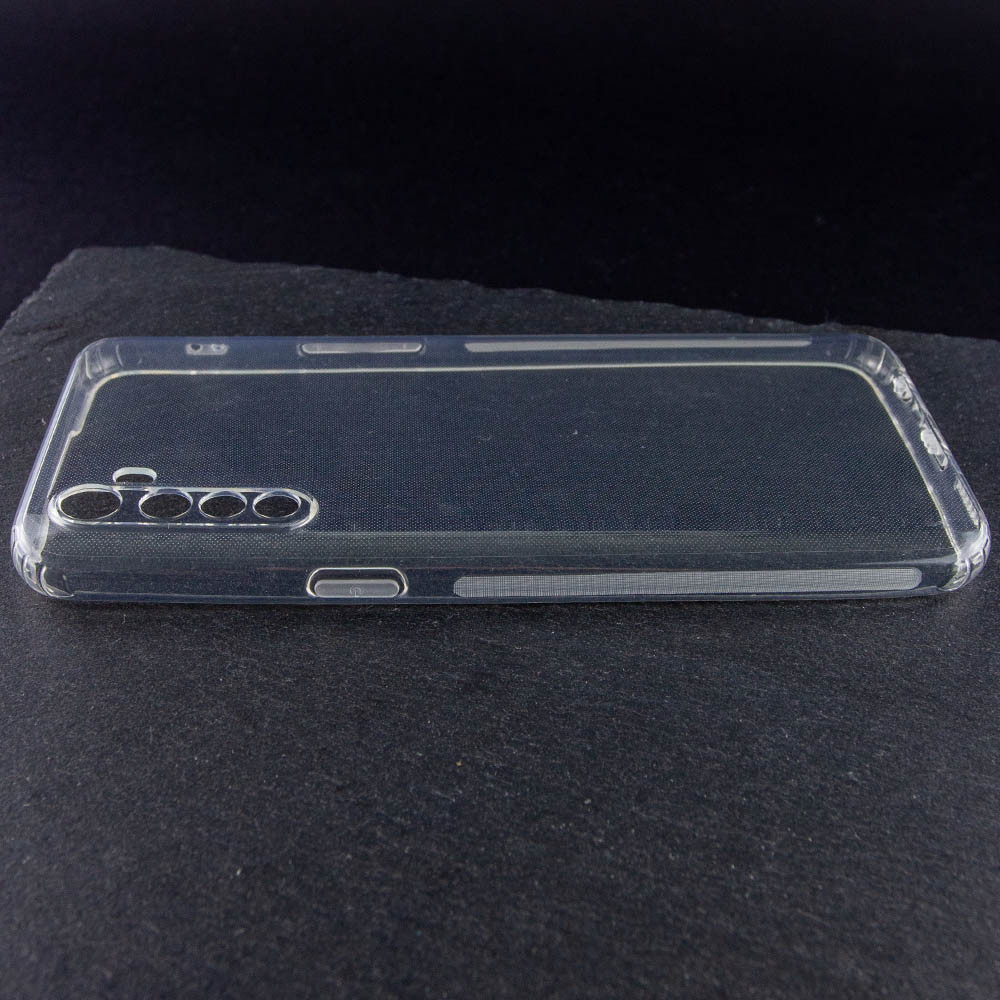 Чехол-накладка для Realme 8i (силикон) прозрачный с защитой камеры - фото 4 - id-p181441678