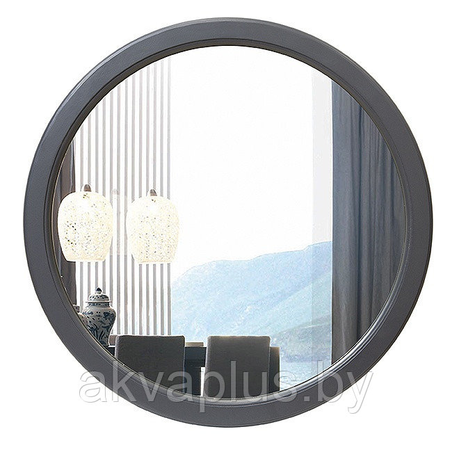 Зеркало круглое в деревянной раме М-320 (D64,4 см) - фото 1 - id-p181447473