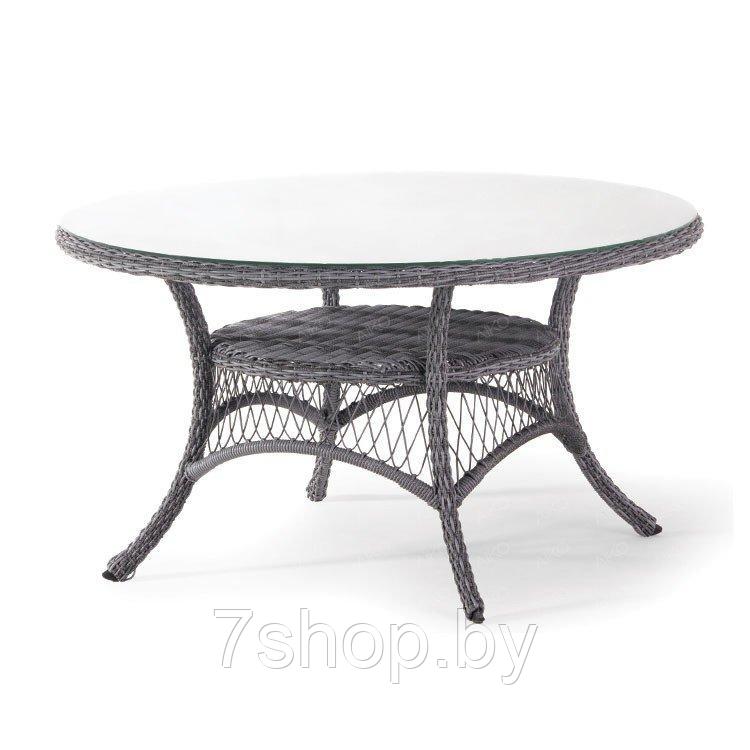Стол садовый круглый SEVILLA, серый - фото 1 - id-p181447486