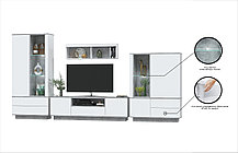 Гостиная Quartz 1 (Кварц) с подсветкой фабрика Интерлиния- 2 варианта цвета, фото 3