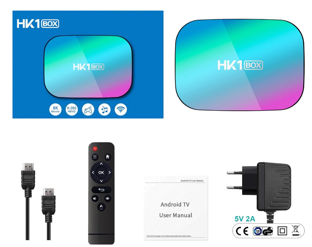 Смарт ТВ приставка HK1 BOX S905x3 4G + 64G TV Box андроид - фото 7 - id-p181451399